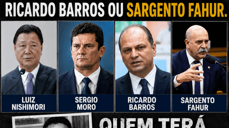 Lei Gabriel Muniz: Luiz Nishimori, Sergio Moro, Ricardo Barros ou Sargento Fahur. Quem terá coragem de protocolar o projeto?