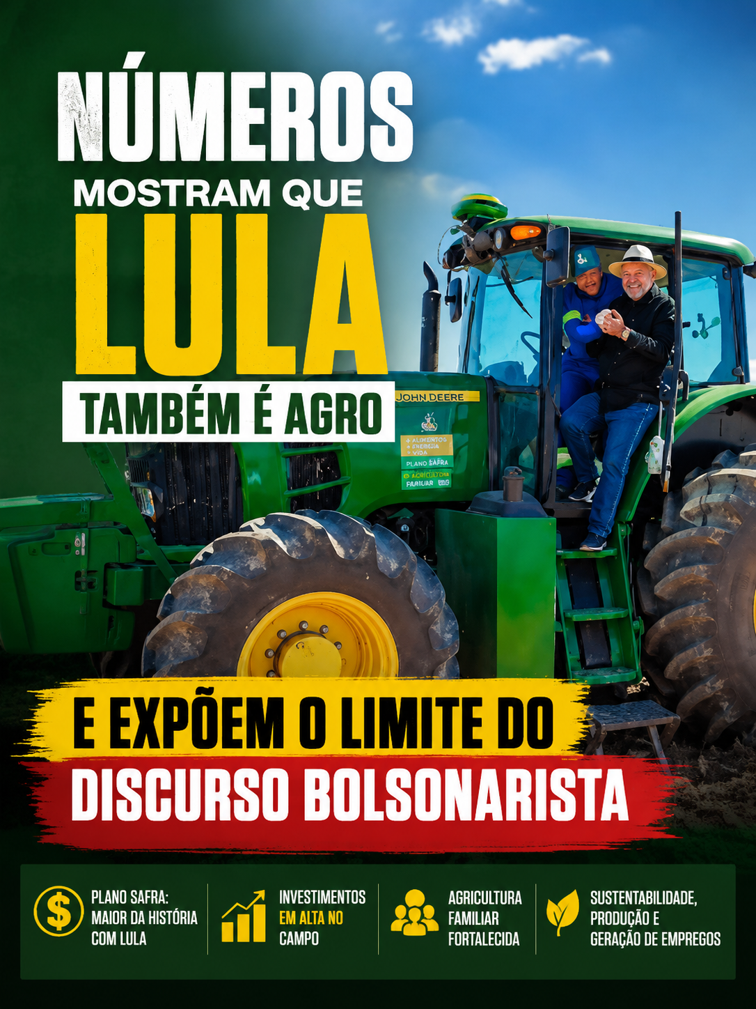 O agro brasileiro precisa de menos palanque e mais comparação séria
