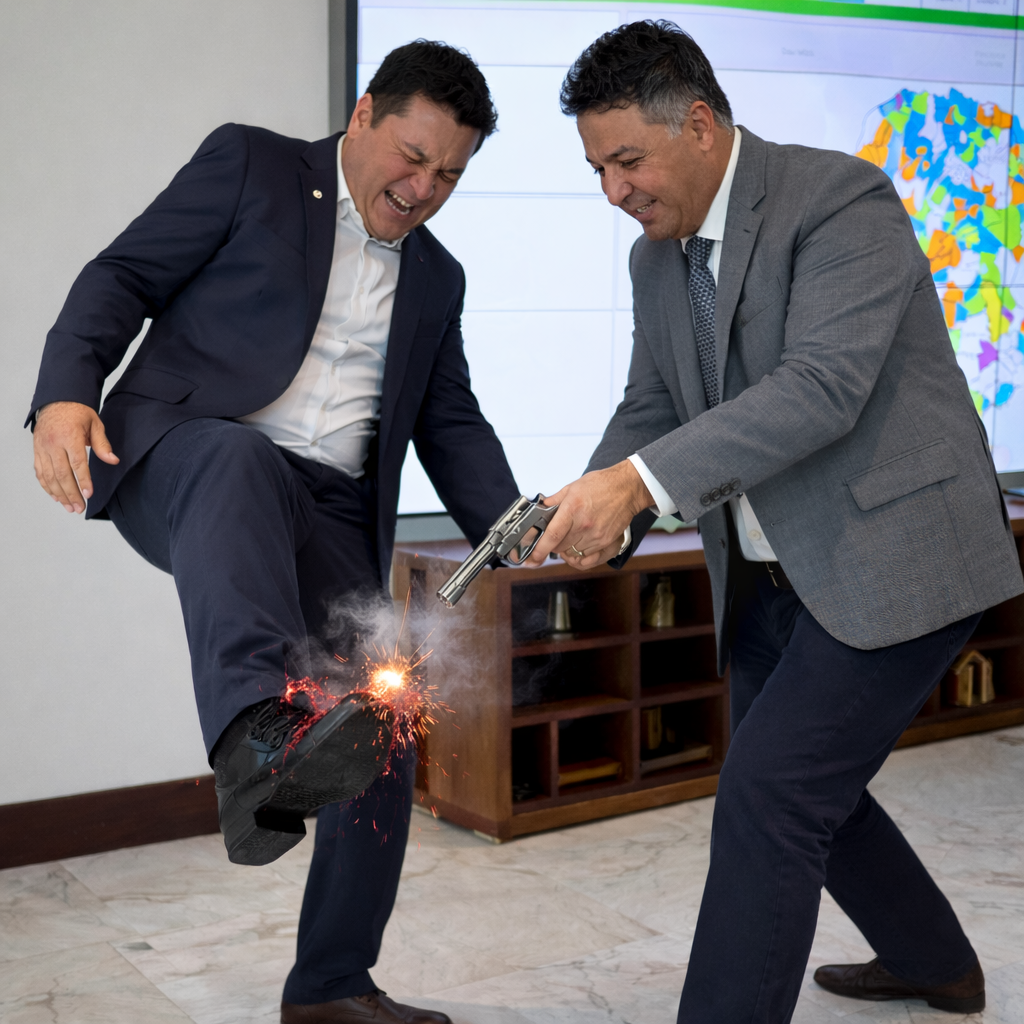 Chantagem contra deputados? Bala de prata de Ratinho Junior atinge o próprio pé