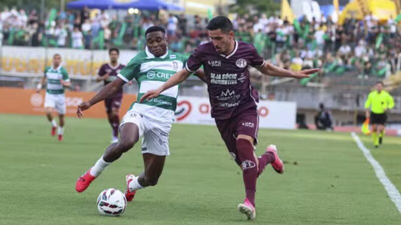 Maringá sofre empate nos acréscimos e deixa escapar vitória sobre a Ferroviária na  Série C