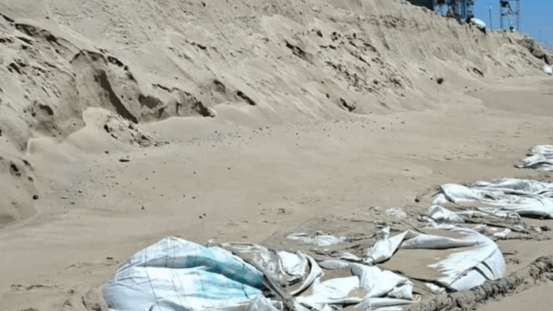 Engordaram a praia de Matinhos  ou o bolso de alguém? TCE questiona obra iniciada sem aval oficial