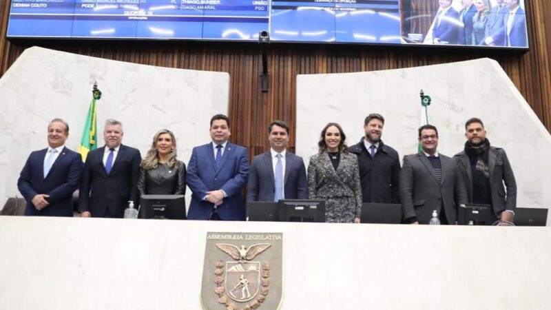 Delegado Jacovós é eleito 2º vice-presidente da Assembleia Legislativa do Paraná