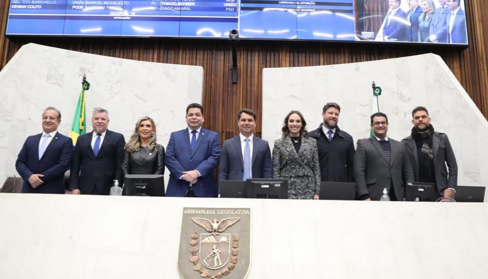 Delegado Jacovós é eleito 2º vice-presidente da Assembleia Legislativa do Paraná