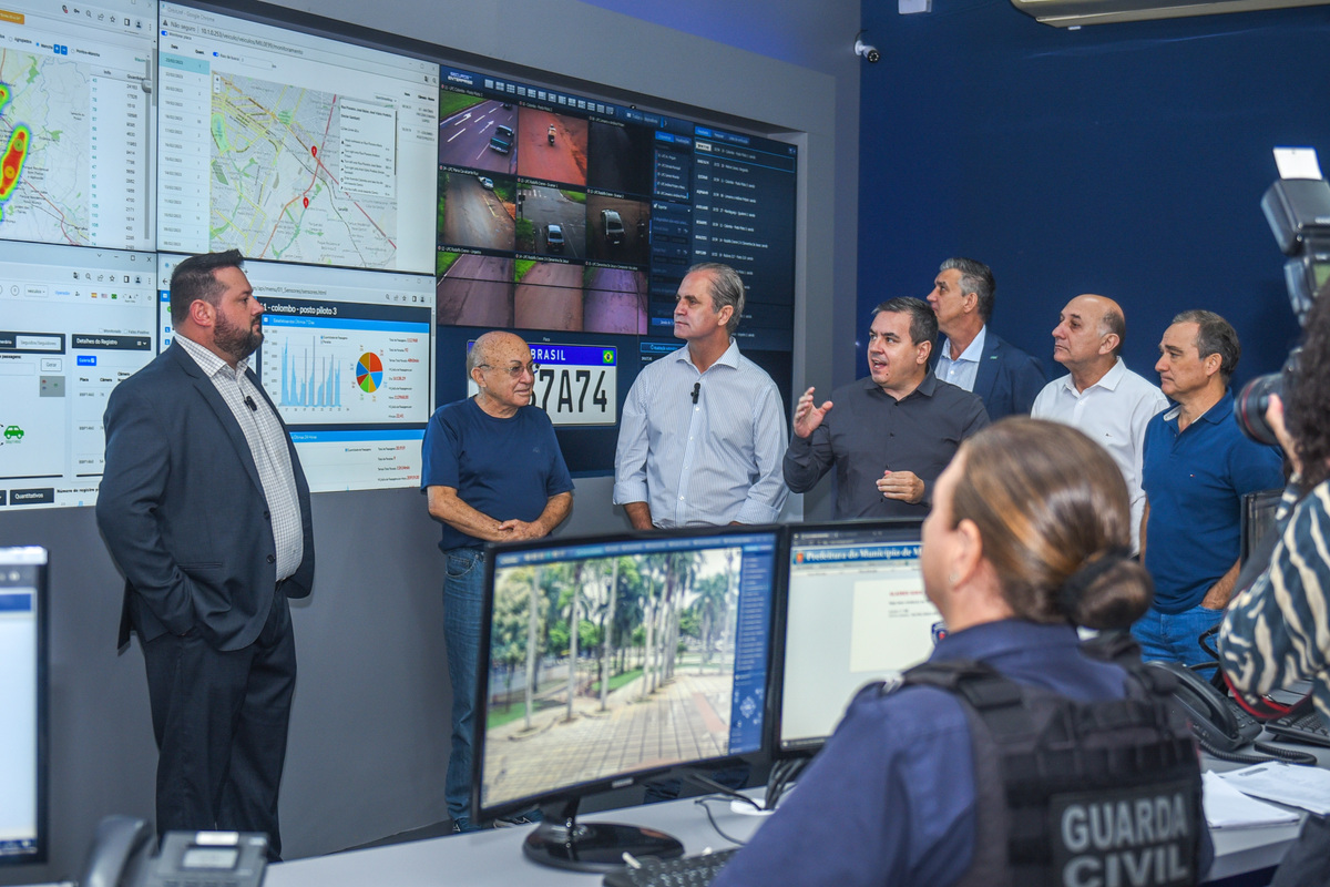 Com sistema de monitoramento inteligente, gestão Ulisses Maia/Scabora  avança na segurança pública e amplia apoio às polícias