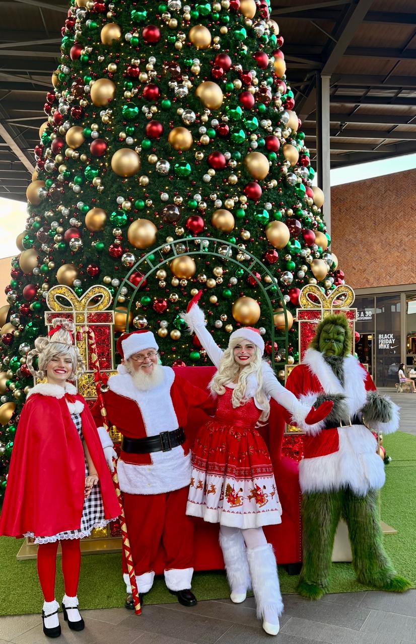 Programação de Natal do City Center Outlet Premium tem prêmios e descontos de até 70%