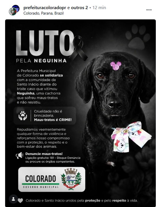 Colorado se manifesta sobre caso Neguinha; gestão Geny Violatto segue em silêncio em Santo Inácio