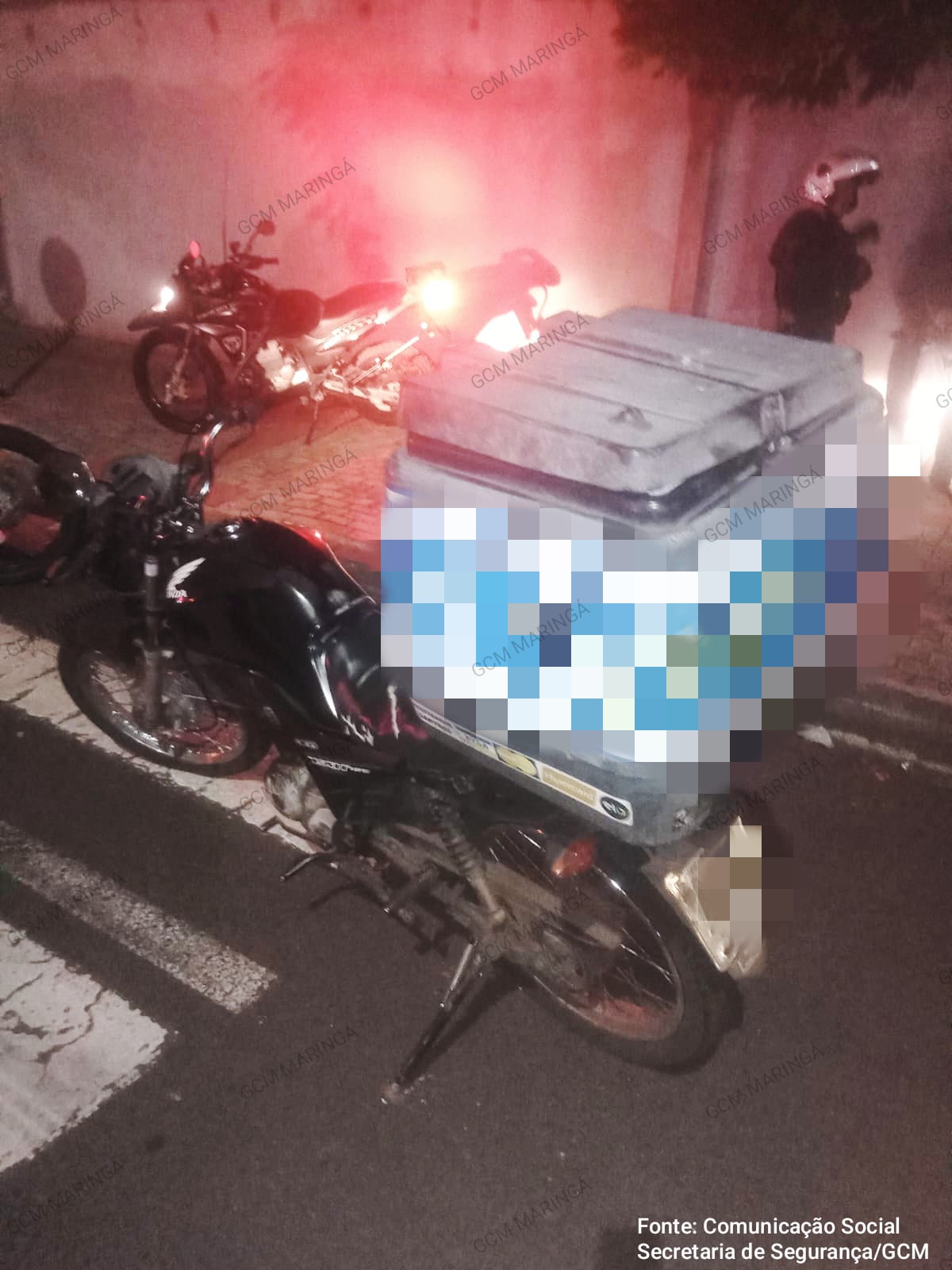 Motocicleta com 827 multas e dívida de R$ 250 mil é apreendida pela GCM em Maringá