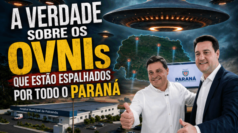 A verdade sobre os OVNIs que estão espalhados por todo o Paraná