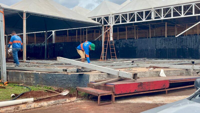 Expoingá 2026 entra na reta final com obras aceleradas e promessa de edição histórica