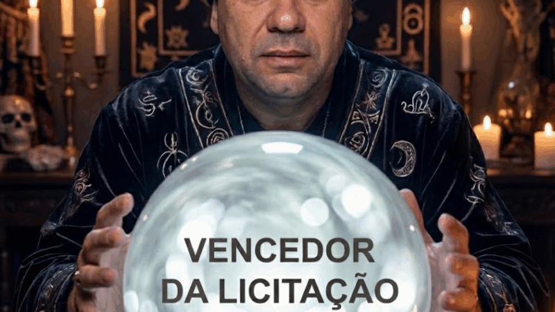 Antes mesmo da licitação, vidente do O Diário de Maringá diz já saber quem fica com os R$ 400 milhões do Olho Vivo