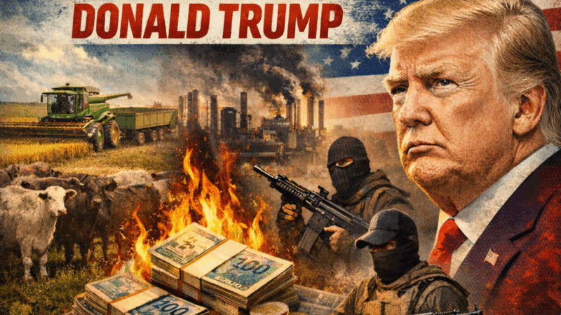 Agronegócio e indústria podem pagar a conta se facções forem rotuladas como terroristas por  Donald Trump