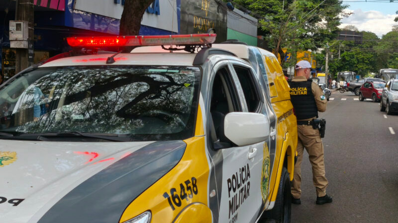 Checagem da PM revela mandado de prisão contra motorista abordado