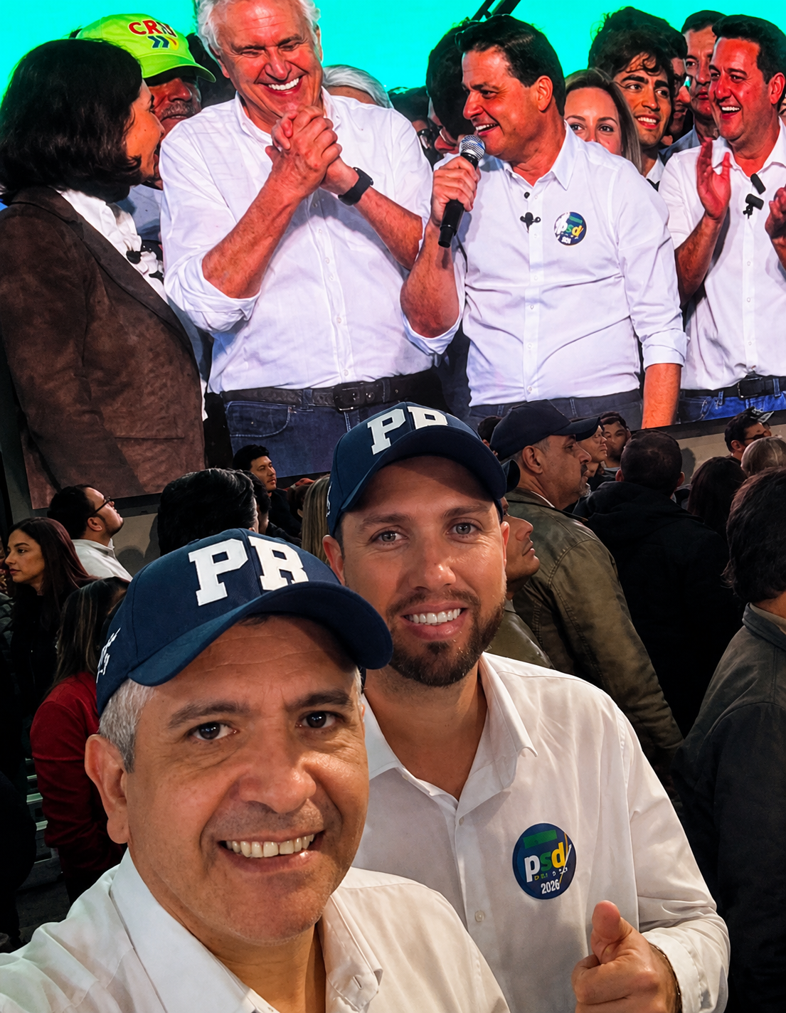 Enquanto recebiam diárias, prefeito e vice de Alto Piquiri estavam na convenção do PSD