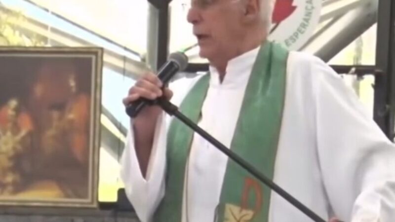 Durante missa, Padre Júlio Lancellotti adverte: gestão Silvio Barros não deve seguir exemplo de São Paulo