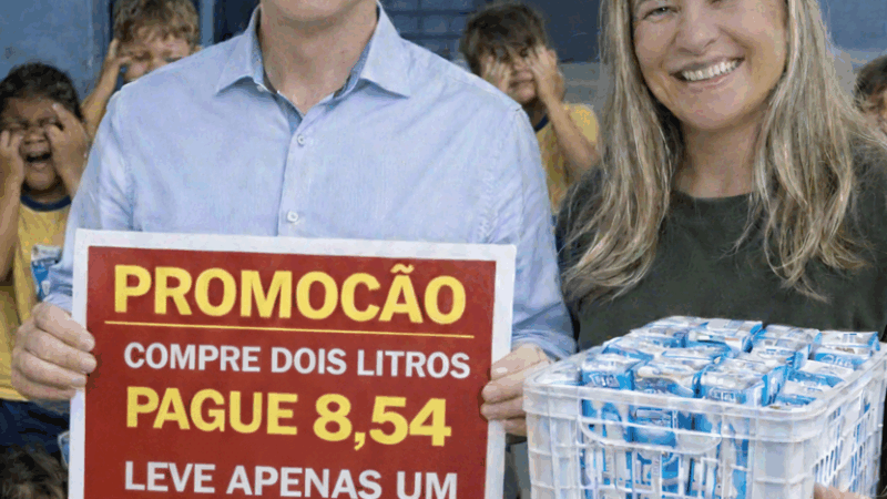 Gestão Ismael Batista(PSD) confundiu comprar leite rico em ferro com ferrar o povo?