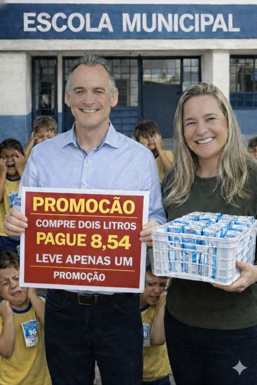 Gestão Ismael Batista(PSD) confundiu comprar leite rico em ferro com ferrar o povo?
