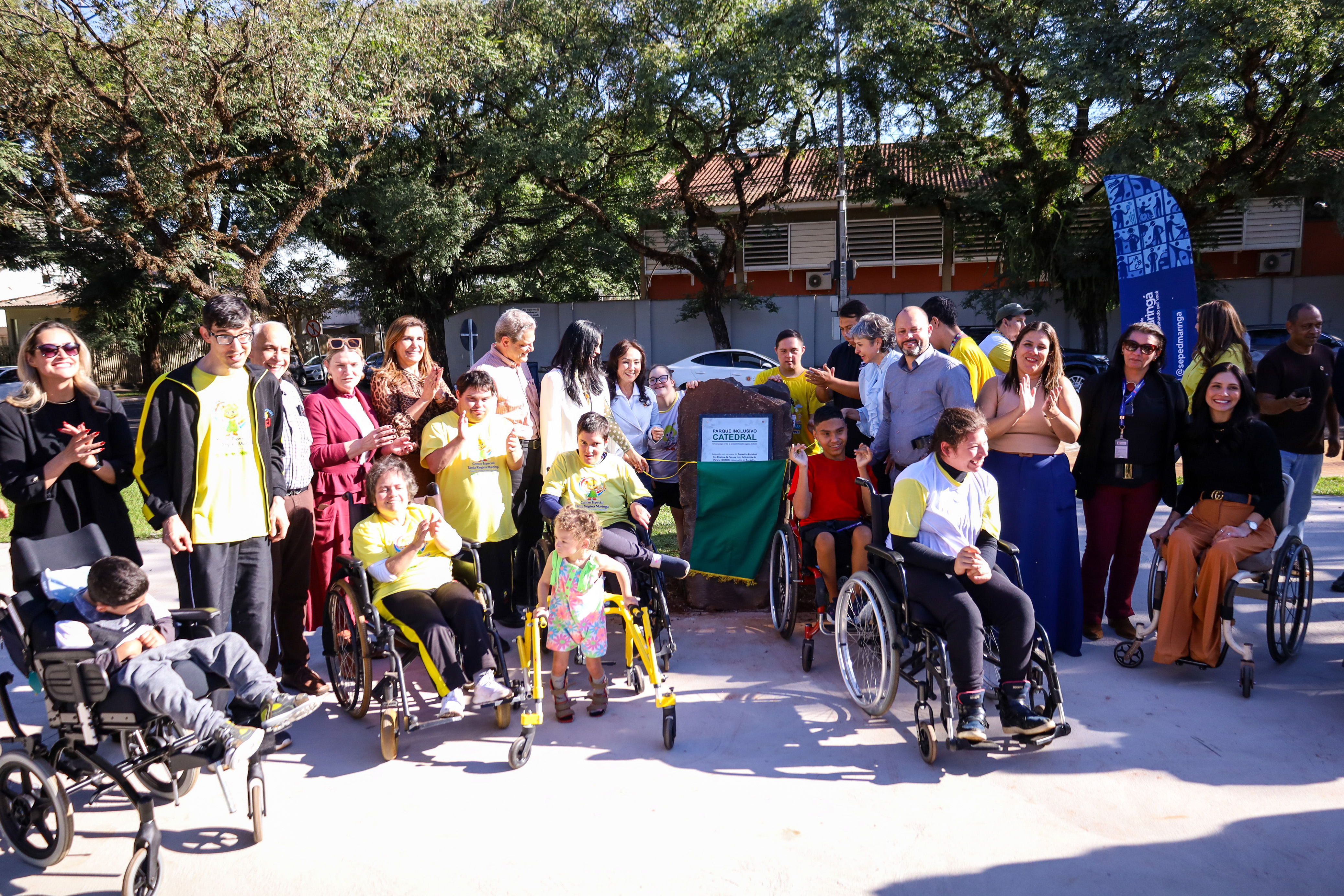 Gestão Silvio Barros inaugura primeiro parque inclusivo de Maringá e amplia políticas de acessibilidade para crianças com deficiência