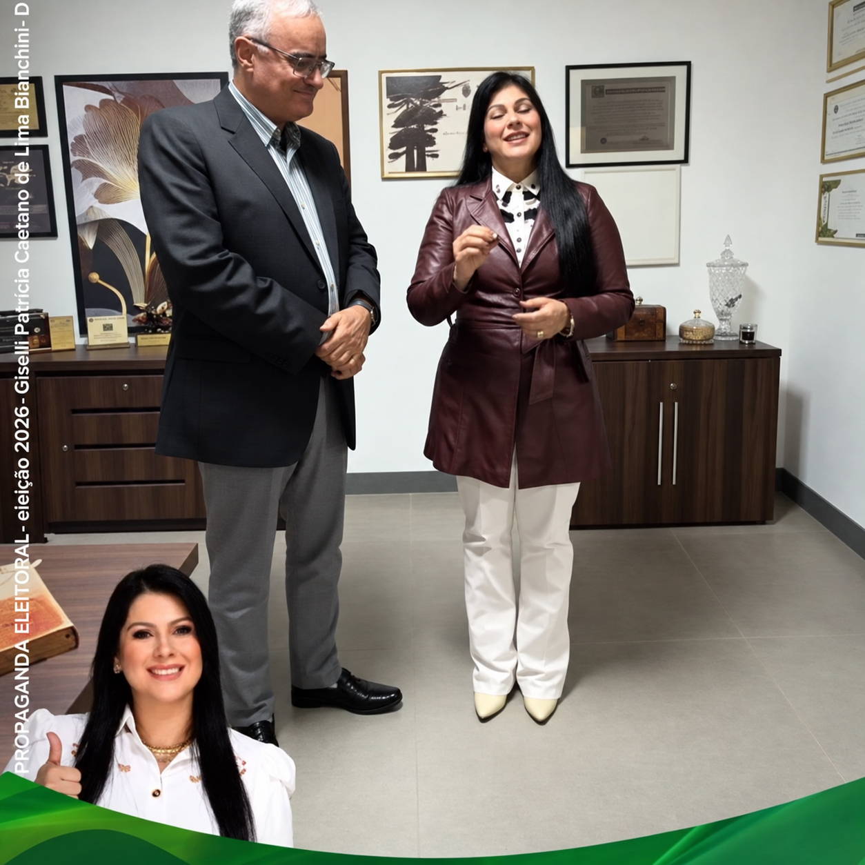 Giselli Bianchini foi favorecida por declaração equivocada de pastor condenado por improbidade na gestão Jairo Gianoto e sogro de assessor nomeado em seu gabinete?