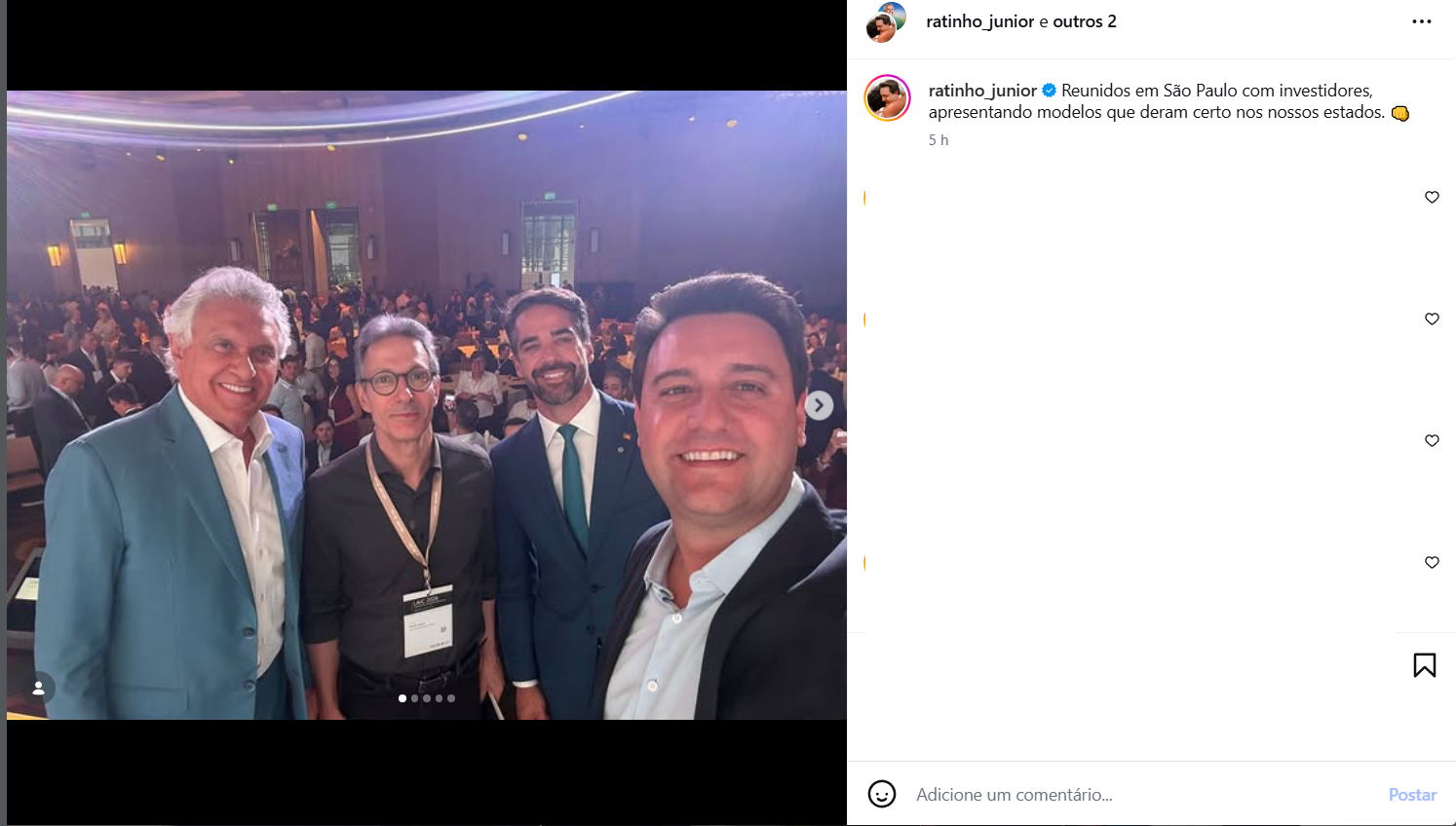 Dois Paranás: o que Ratinho Junior vende na LAIC 2026 e o que enfrenta denúncias no dia a dia