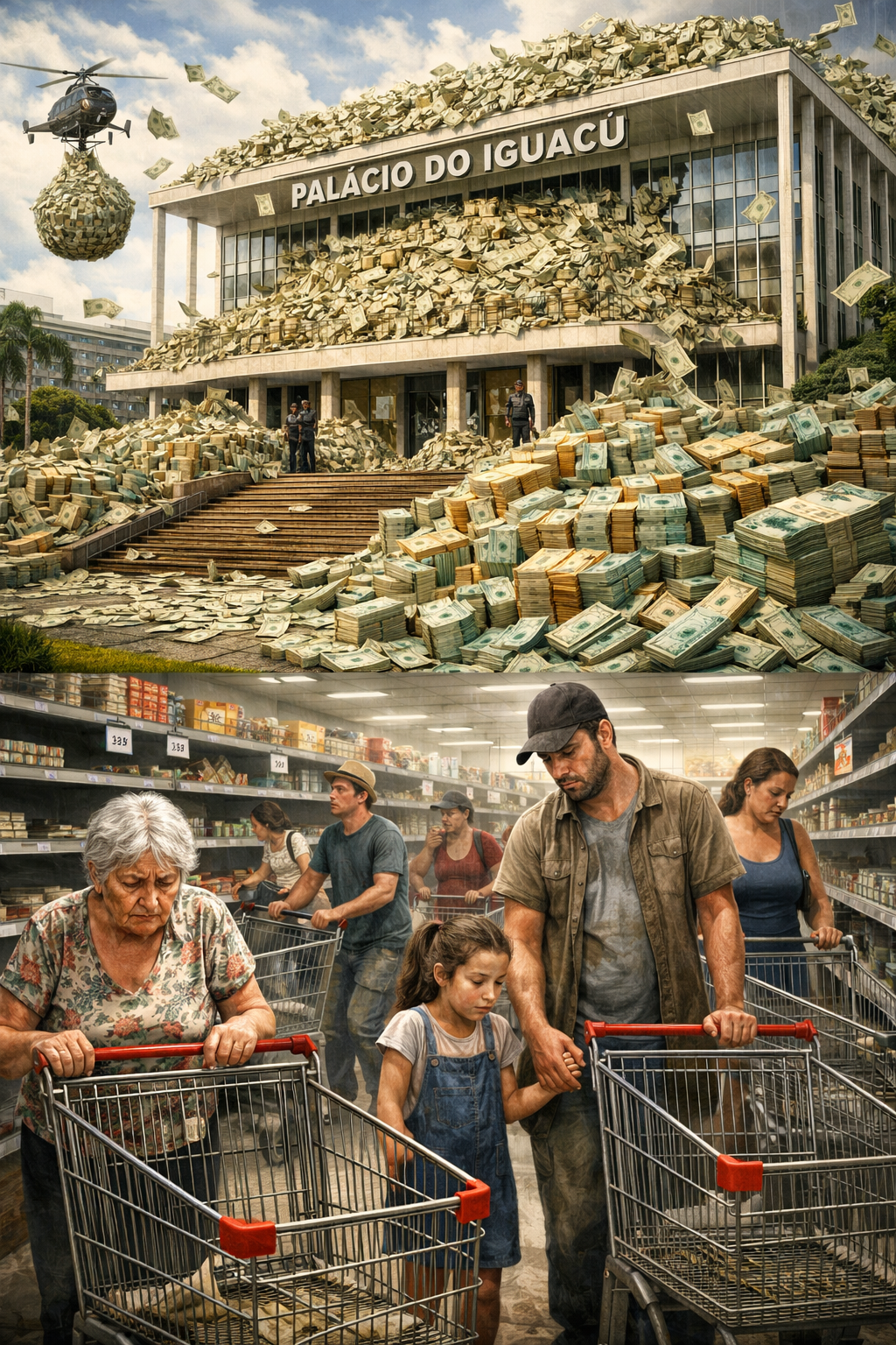 Ratinho Junior comemora superávit; paranaense paga a conta?