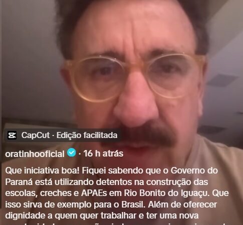 Política de trabalho prisional em desastres naturais existe no Brasil bem antes do governo Ratinho Junior