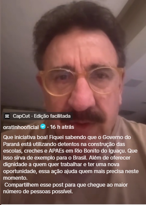 Política de trabalho prisional em desastres naturais existe no Brasil bem antes do governo Ratinho Junior