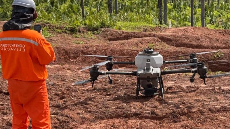 Drones e inteligência artificial aceleram recuperação ambiental em áreas da Amazônia