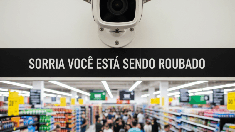 Sorria: Você supostamente está sendo roubado