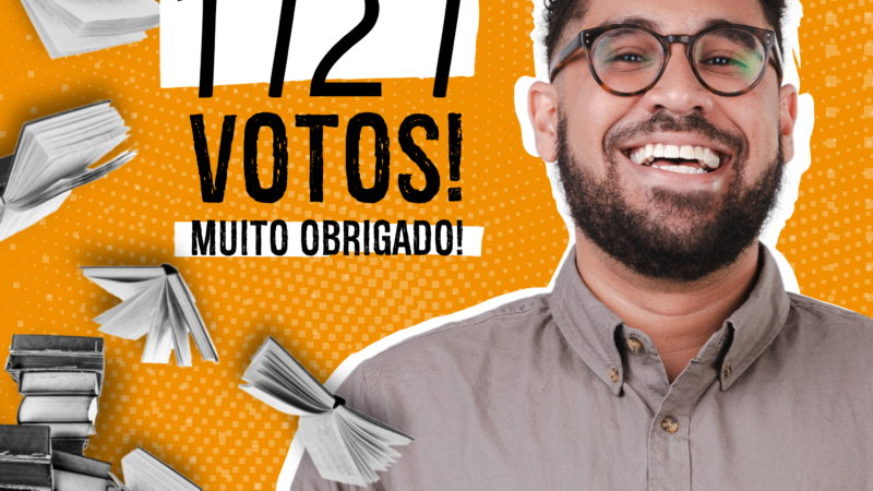 Victor Simião agradece os 1.727 votos!