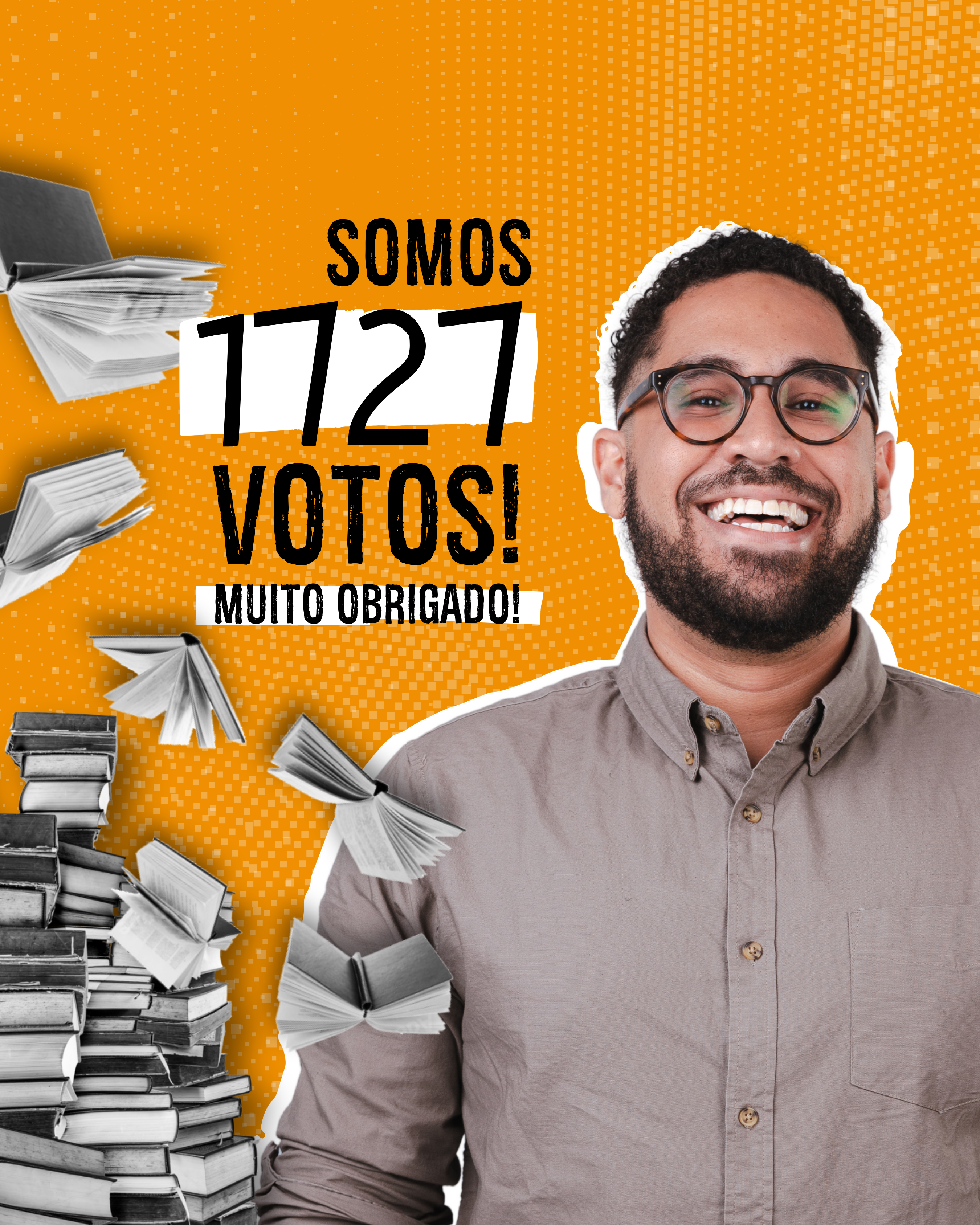 Victor Simião agradece os 1.727 votos!