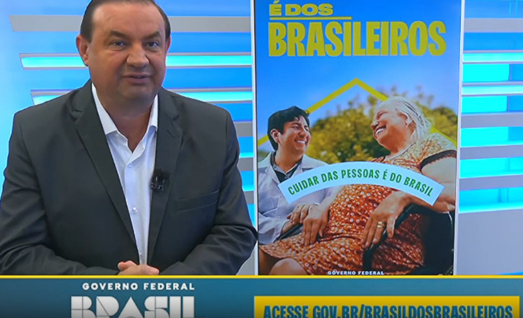 Apresentador Salsicha destaca ações do governo Lula em seu programa na RIC TV