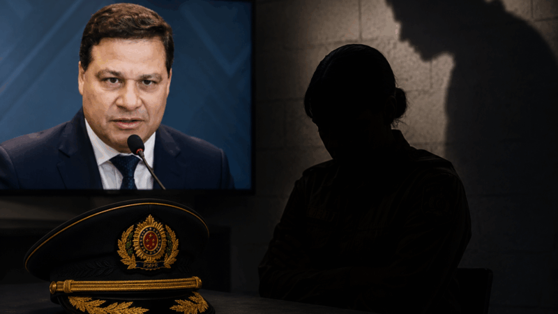Sandro Alex promete rigor contra violência à mulher, mas policiais denunciam assédio e omissão no governo que ele representa
