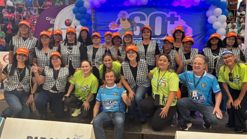 Jogos 60+ reforçam protagonismo da população 60+ em grande encontro regional