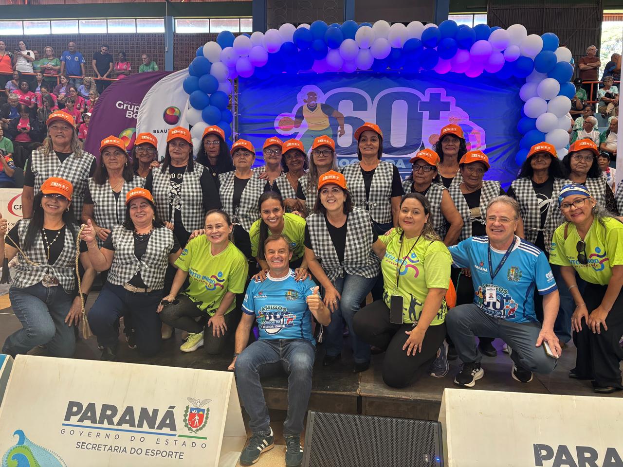 Jogos 60+ reforçam protagonismo da população 60+ em grande encontro regional