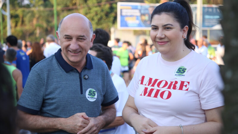 Scabora e Ana Nerry agradecem aos maringaenses pelo apoio e confiança