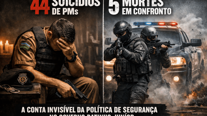 O inimigo invisível da PM no Paraná: suicídio mata mais que o confronto no Governo Ratinho Junior