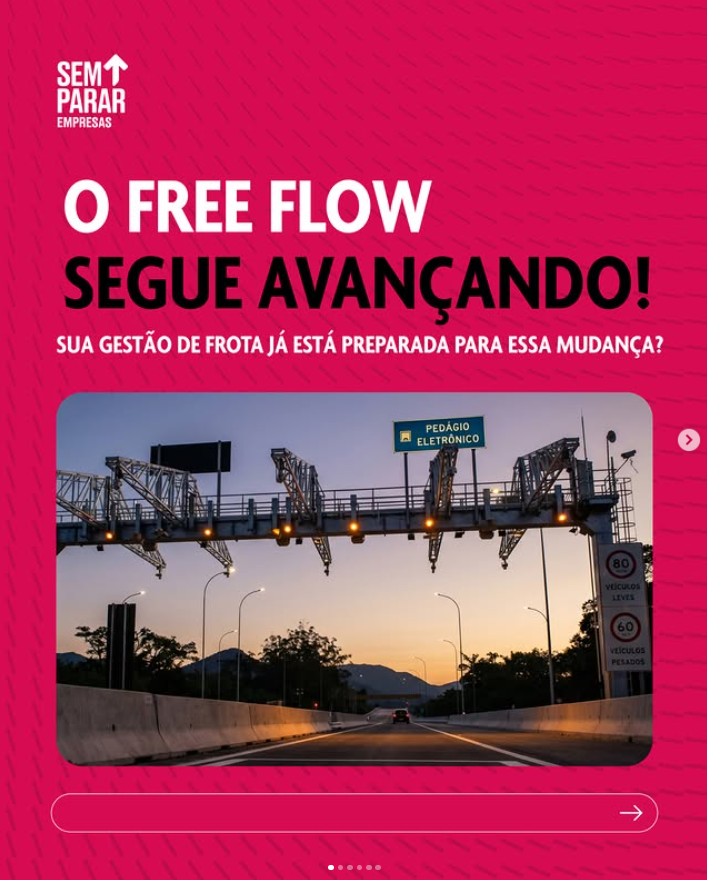 Tag gratuita do Sem Parar ajuda motoristas a economizar e garantir pagamento seguro no free flow entre Maringá e Londrina