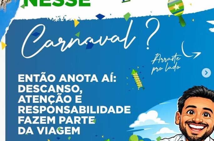Adriano José pede cuidado na estrada, mas evita falar da conta do pedágio; neste ano, atenção dobrada no volante e em quem votar?