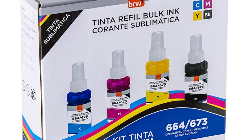 BRW amplia portfólio com nova linha de tintas Bulk Ink de alta performance