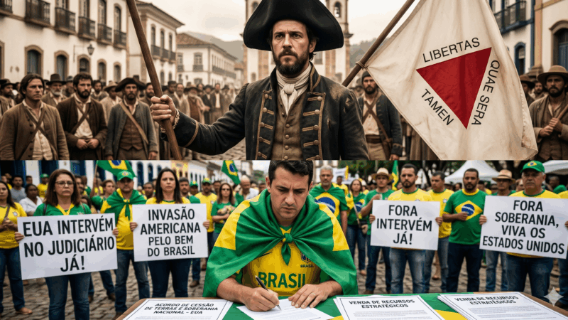 Quem tem medo da soberania? O que Tiradentes diria dos “entreguistas” modernos