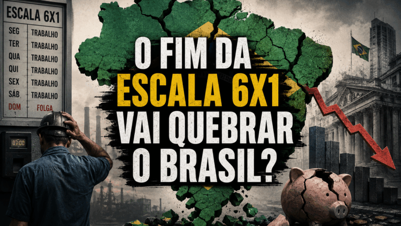 O fim da escala 6×1 vai quebrar o Brasil?