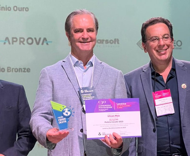 Ulisses Maia conquista prêmio de ′Prefeito Inovador′ da Rede Cidade Digital