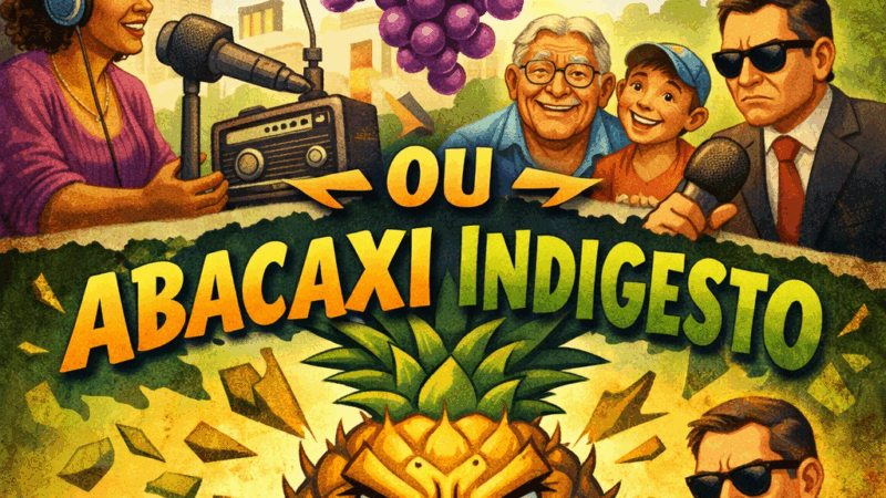 Rádio comunitária pode ser uva doce para a comunidade ou abacaxi indigesto para quem se acha dono
