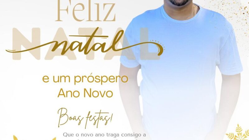 Ademir Vanzo reafirma compromisso regional e deseja Feliz Natal e Ano Novo de paz à população