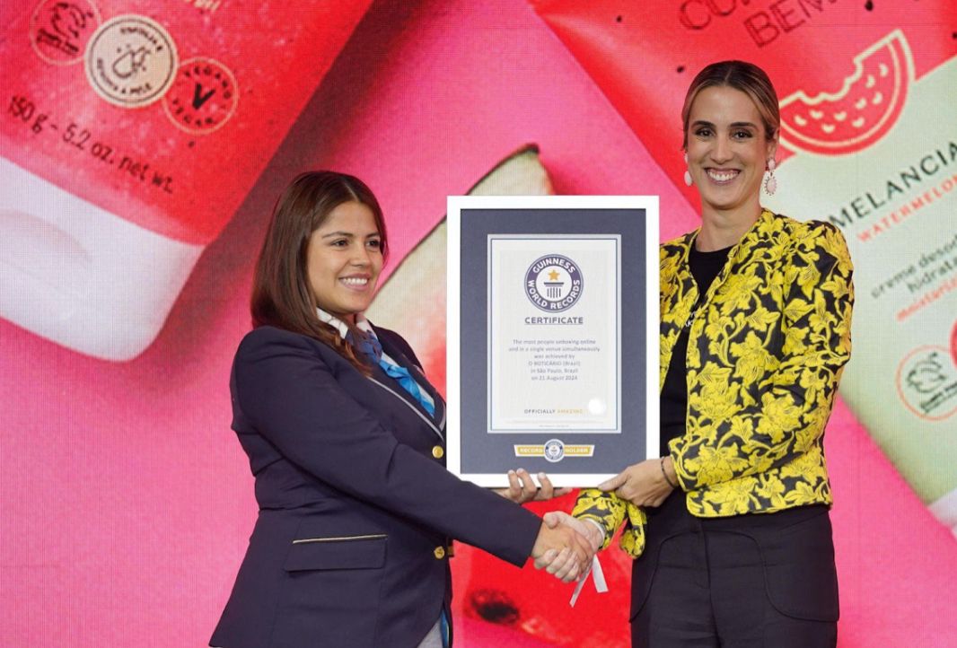 O Boticário quebra recorde mundial e conquista um título do Guinness World Records com lançamento de linha inspirada na melancia