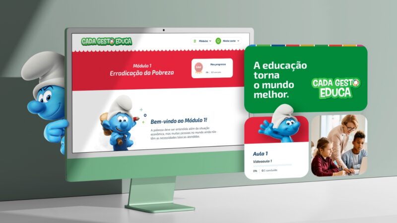 Cada Gesto Educa: plataforma apoia educadores na promoção dos Objetivos de Desenvolvimento Sustentável