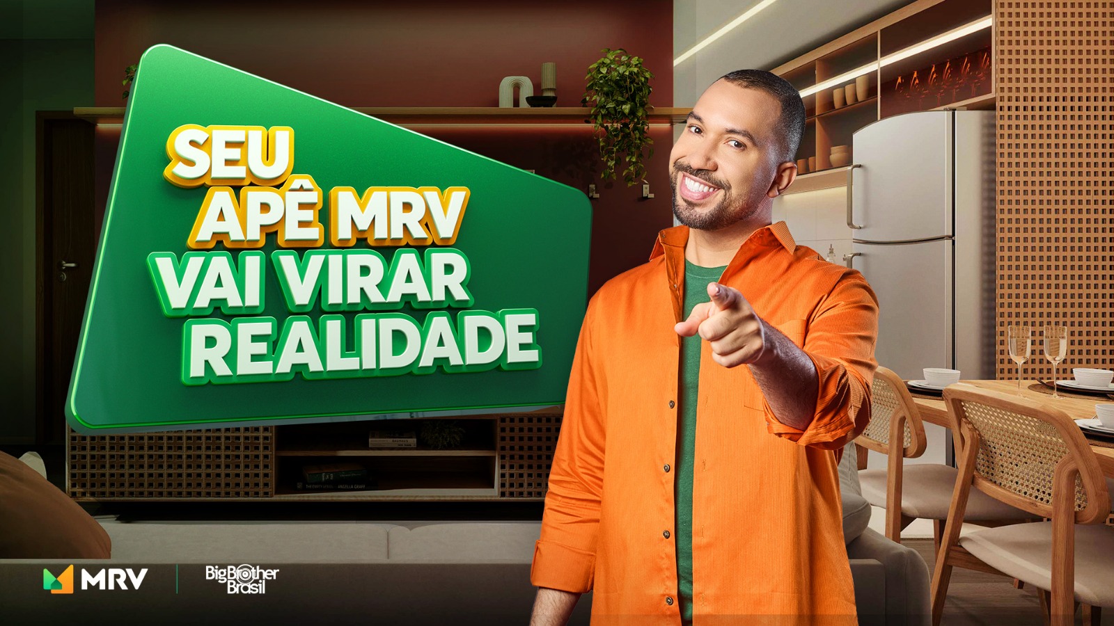 MRV aposta em educação financeira com Gil do Vigor e leva sonho da casa própria ao Big Brother Brasil 26