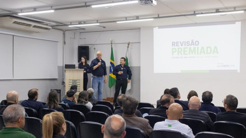Sindirepa-PR lança campanha que vai sortear dois carros zero quilômetro para incentivar a manutenção preventiva