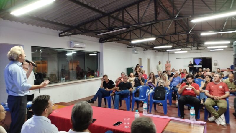 Zeca Dirceu afirma em Cascavel que Paraná pode garantir vitória de Lula no 1º turno em 2026