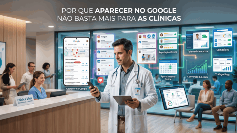 Especialista explica que aparecer no Google não basta mais